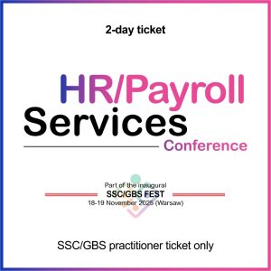 HR-payroll services conference ticket_SSC-GBS FEST Warsaw 2025_connect-minds